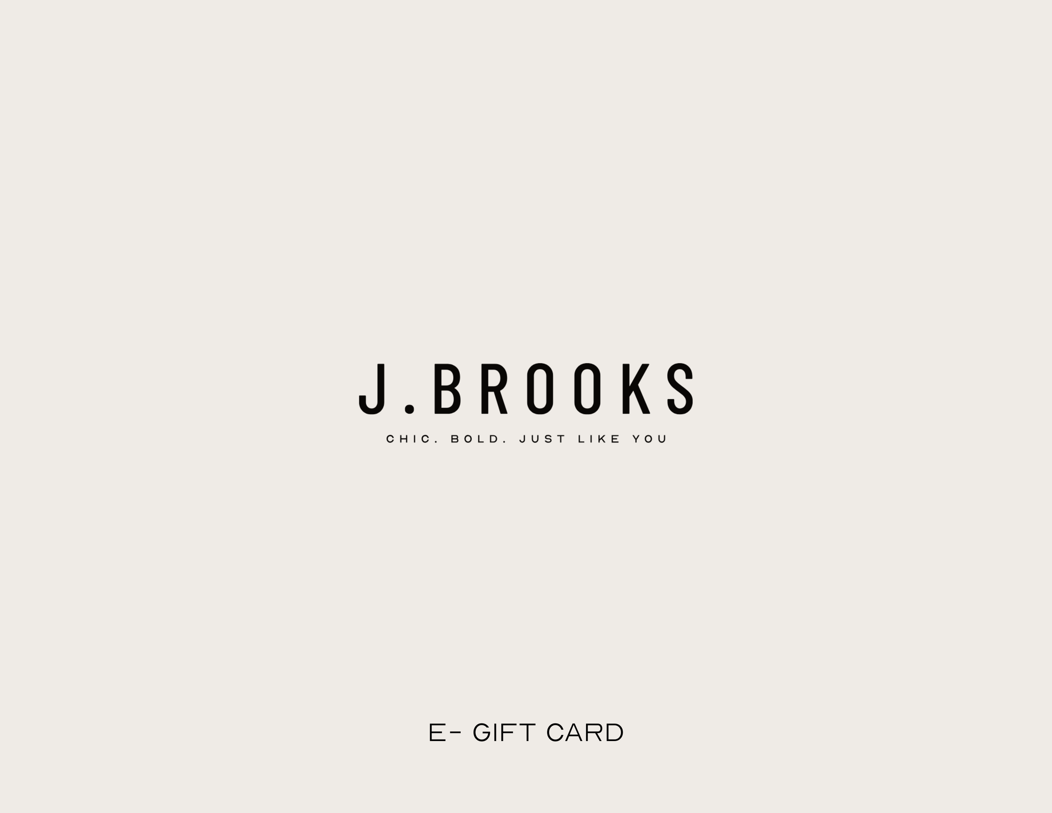 J Brooks Boutique Gift Card