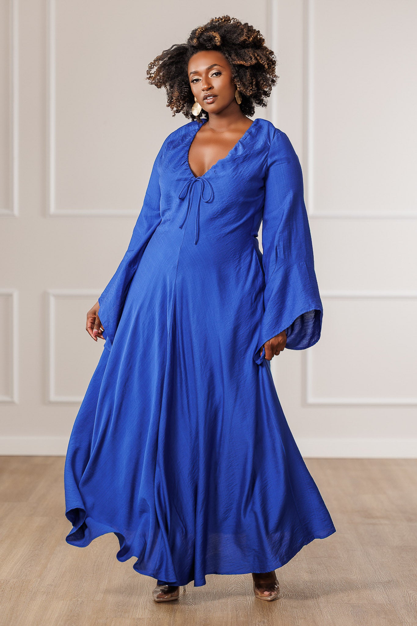 FINAL SALE - Lumi Voluminous Maxi Dress