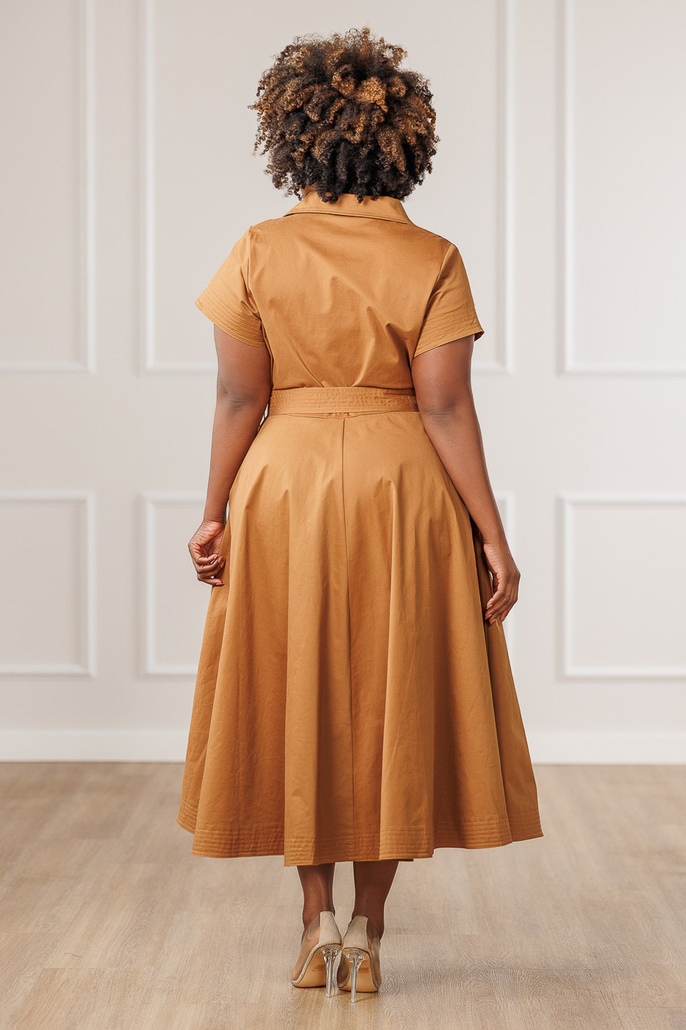 Blaine Button Down Midi Dress