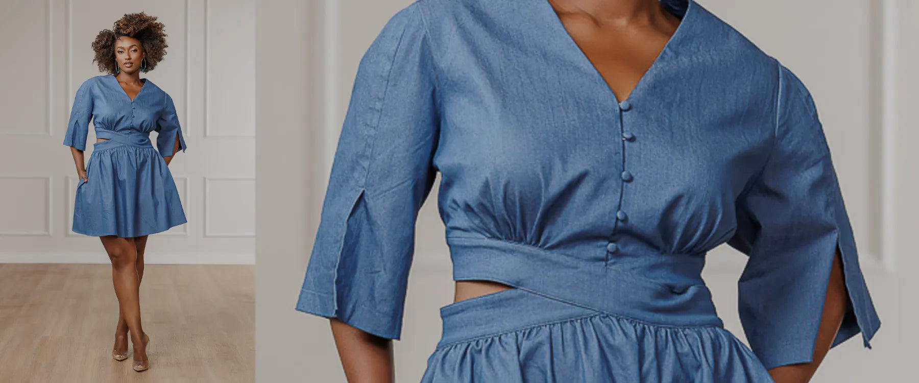 plus friendly sweater dress stretchy ribbed knit for curvy women
