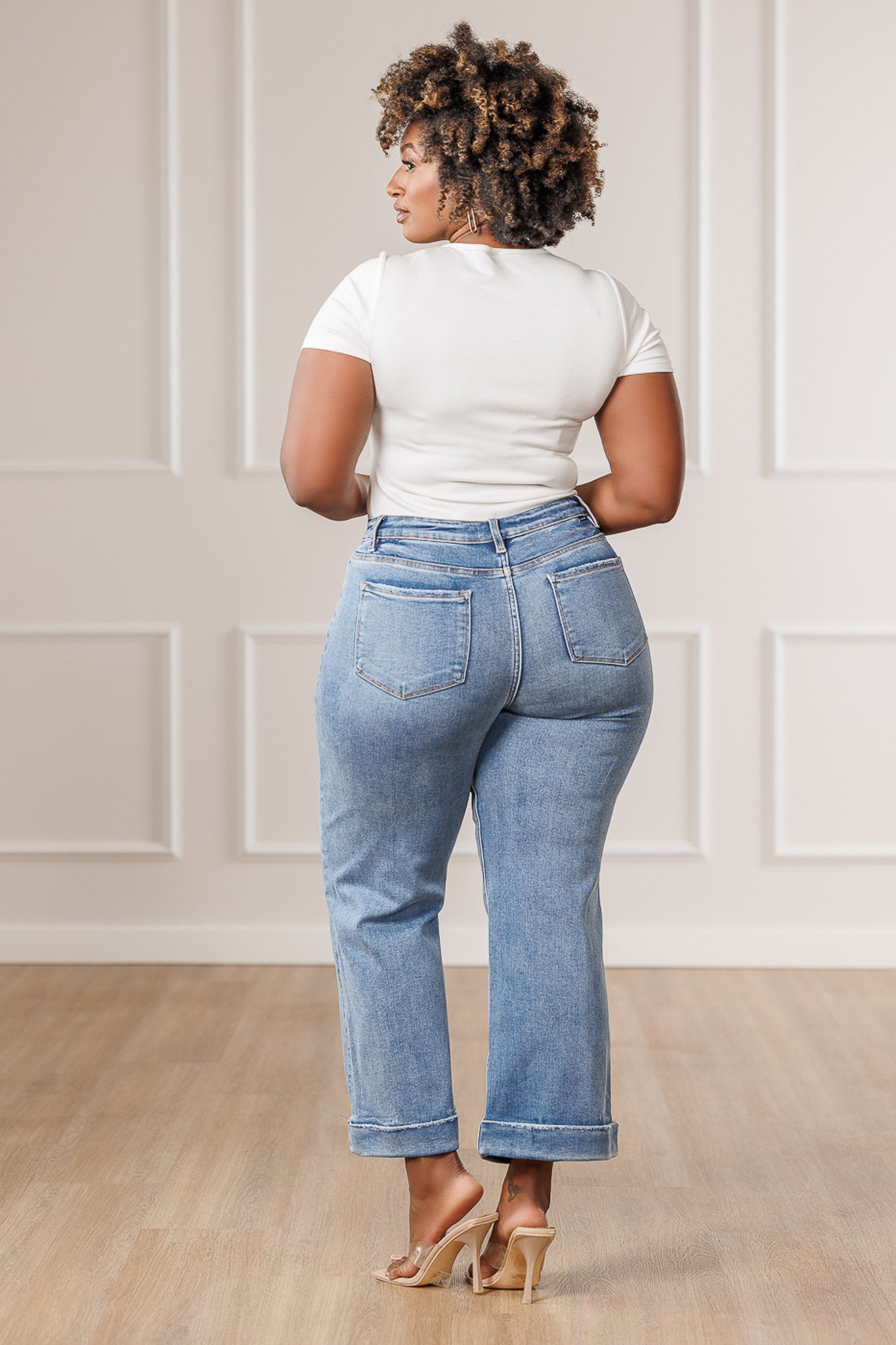 Carter Straight Tailored Cuff Jeans