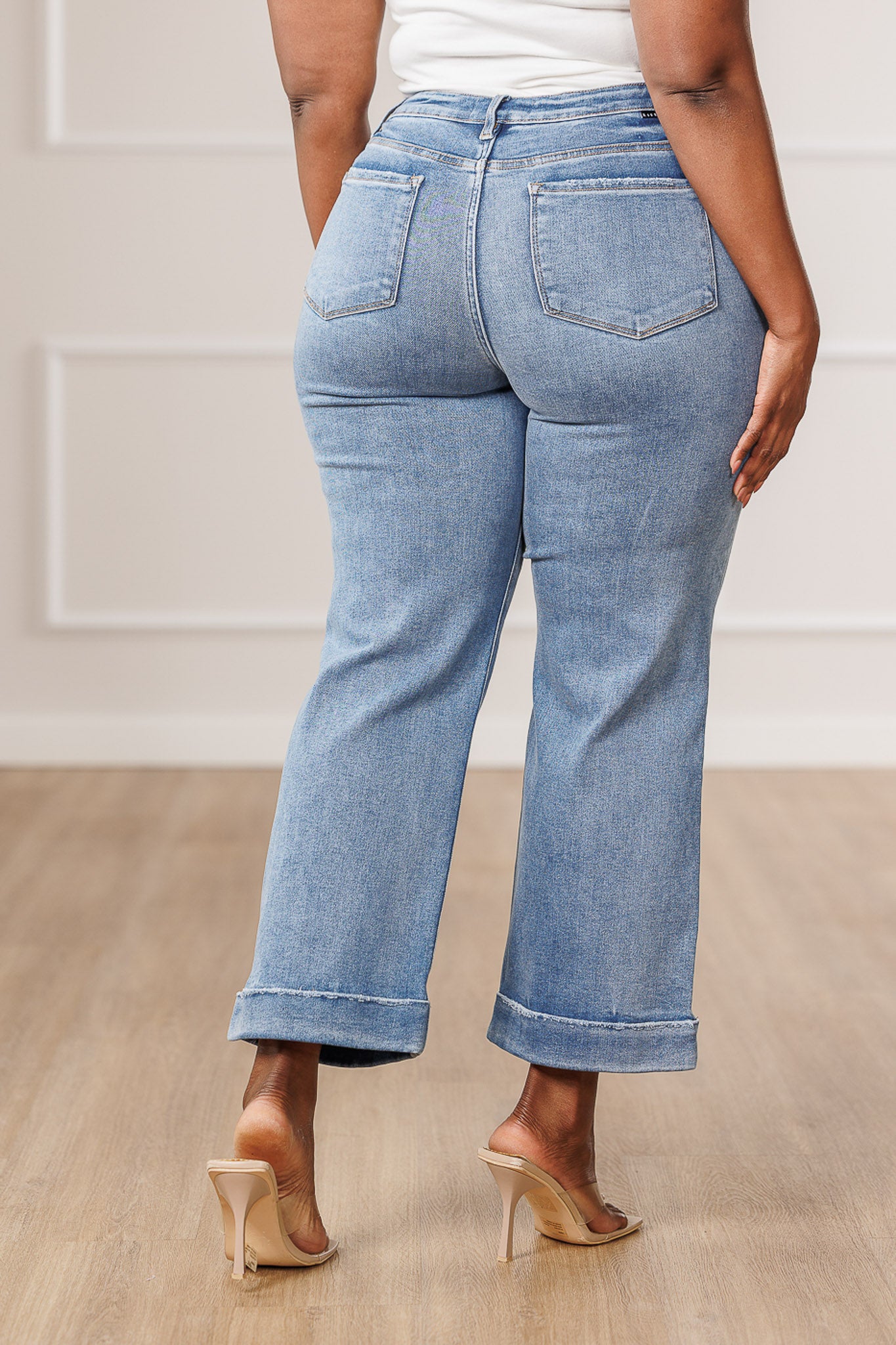 Carter Straight Tailored Cuff Jeans