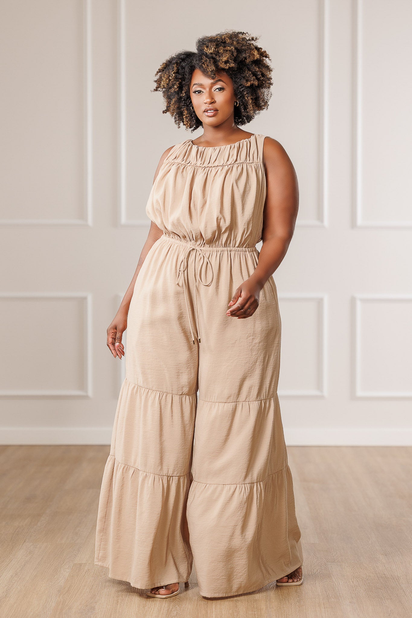 Phoenix Ruched Tank Jumpsuit