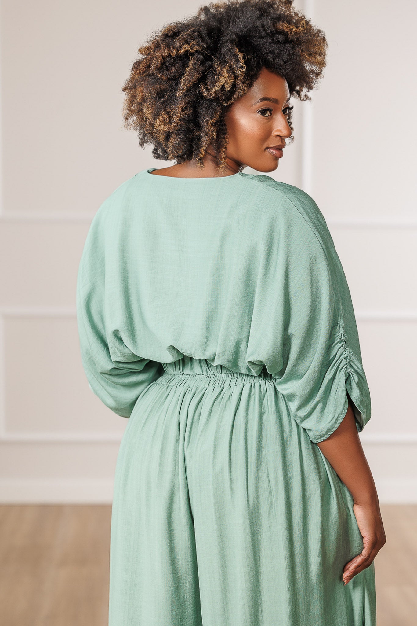 Reverie Kimono Top - Sage