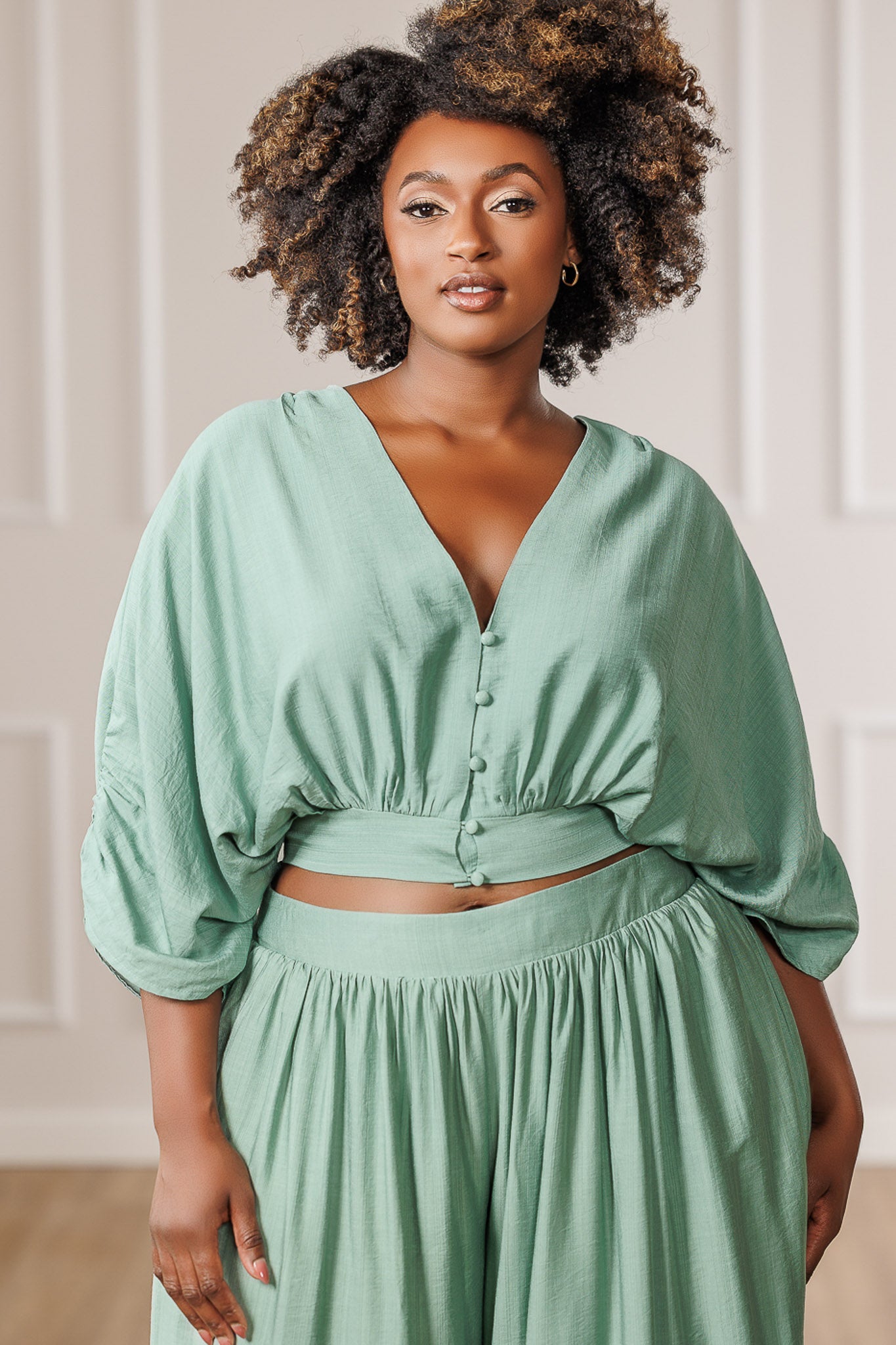 Reverie Kimono Top - Sage