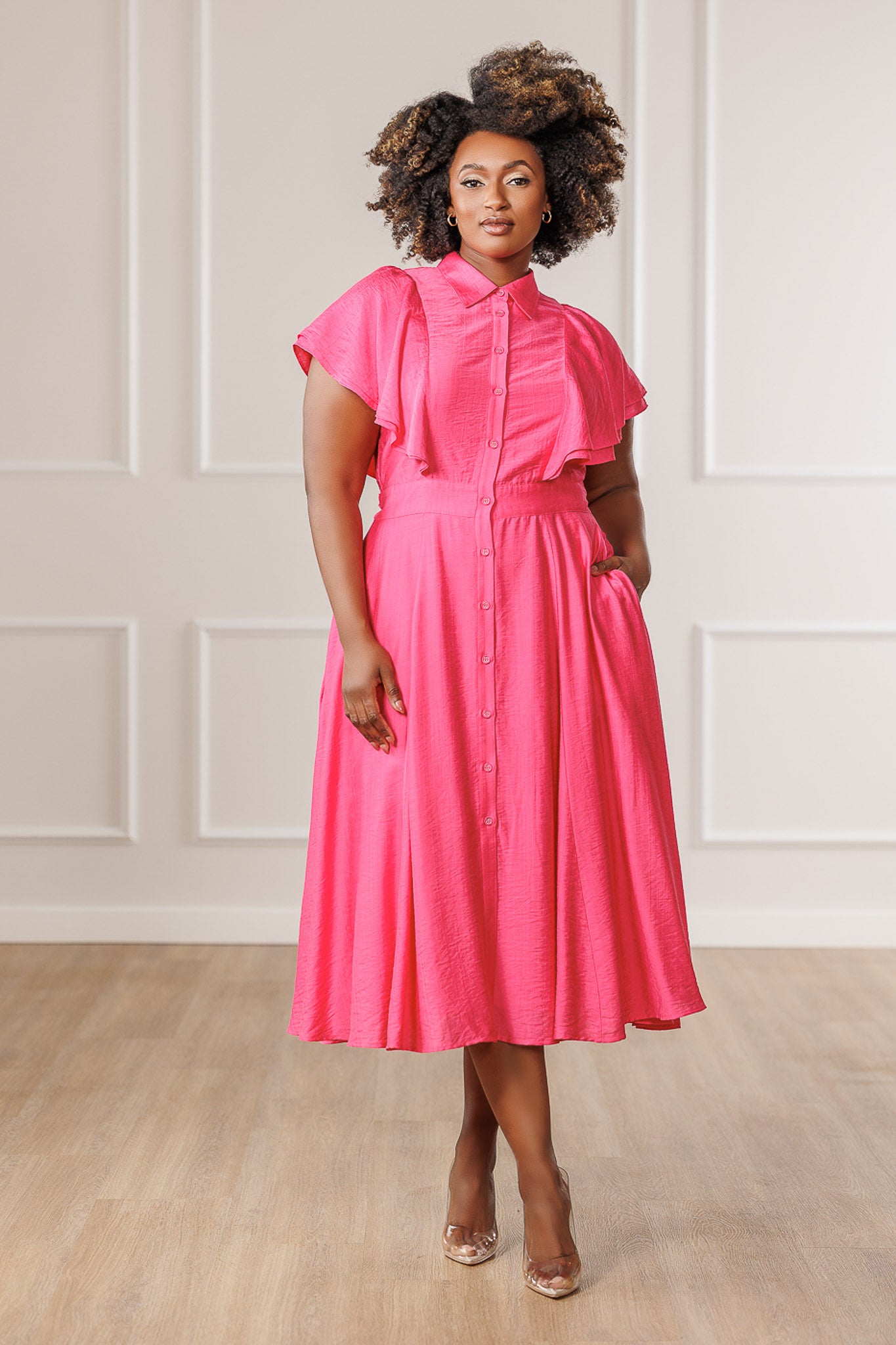 Marlynn Flouncy Maxi Dress