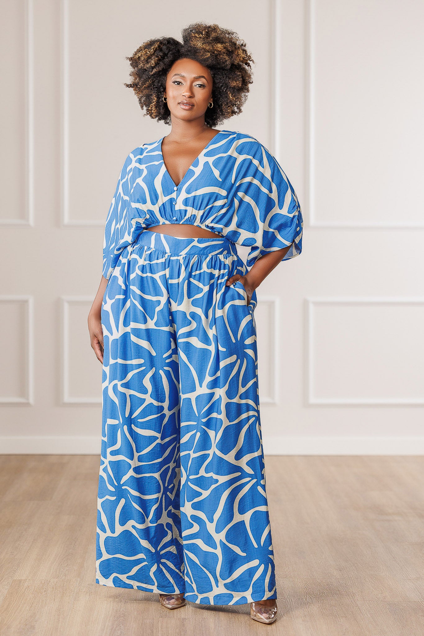 Rosen Kimono Jumpsuit - Print
