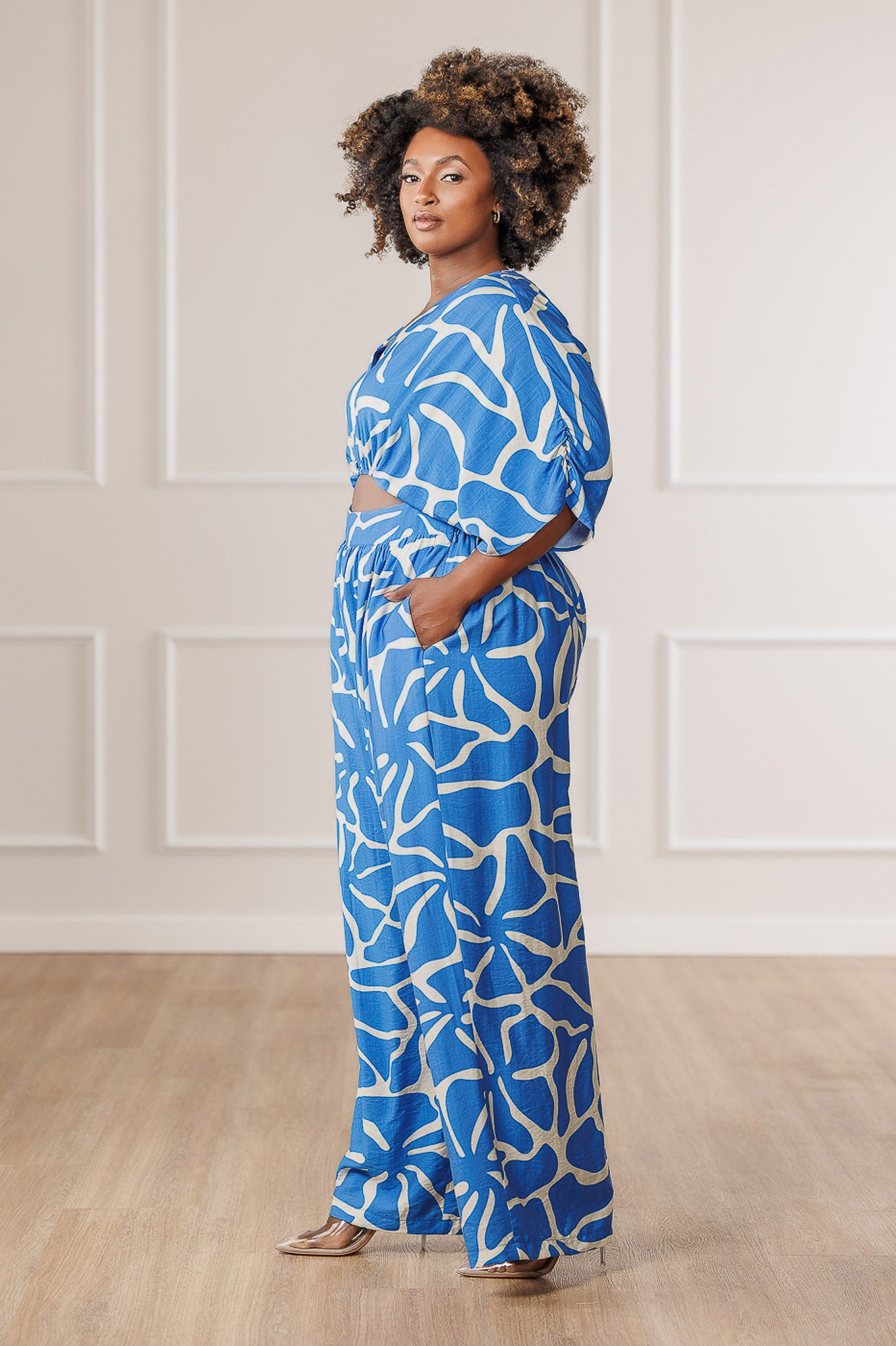 Rosen Kimono Jumpsuit - Print