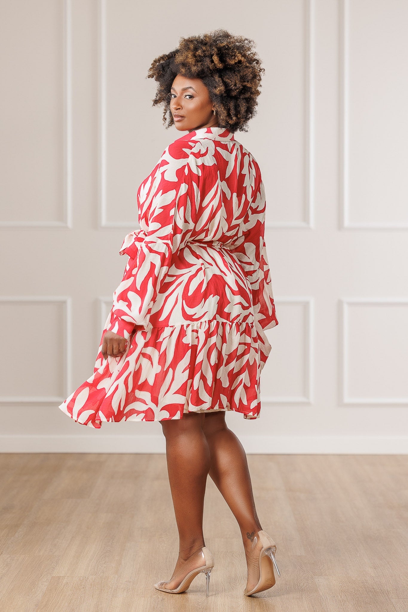 Mira Asymmetrical Shirt Dress