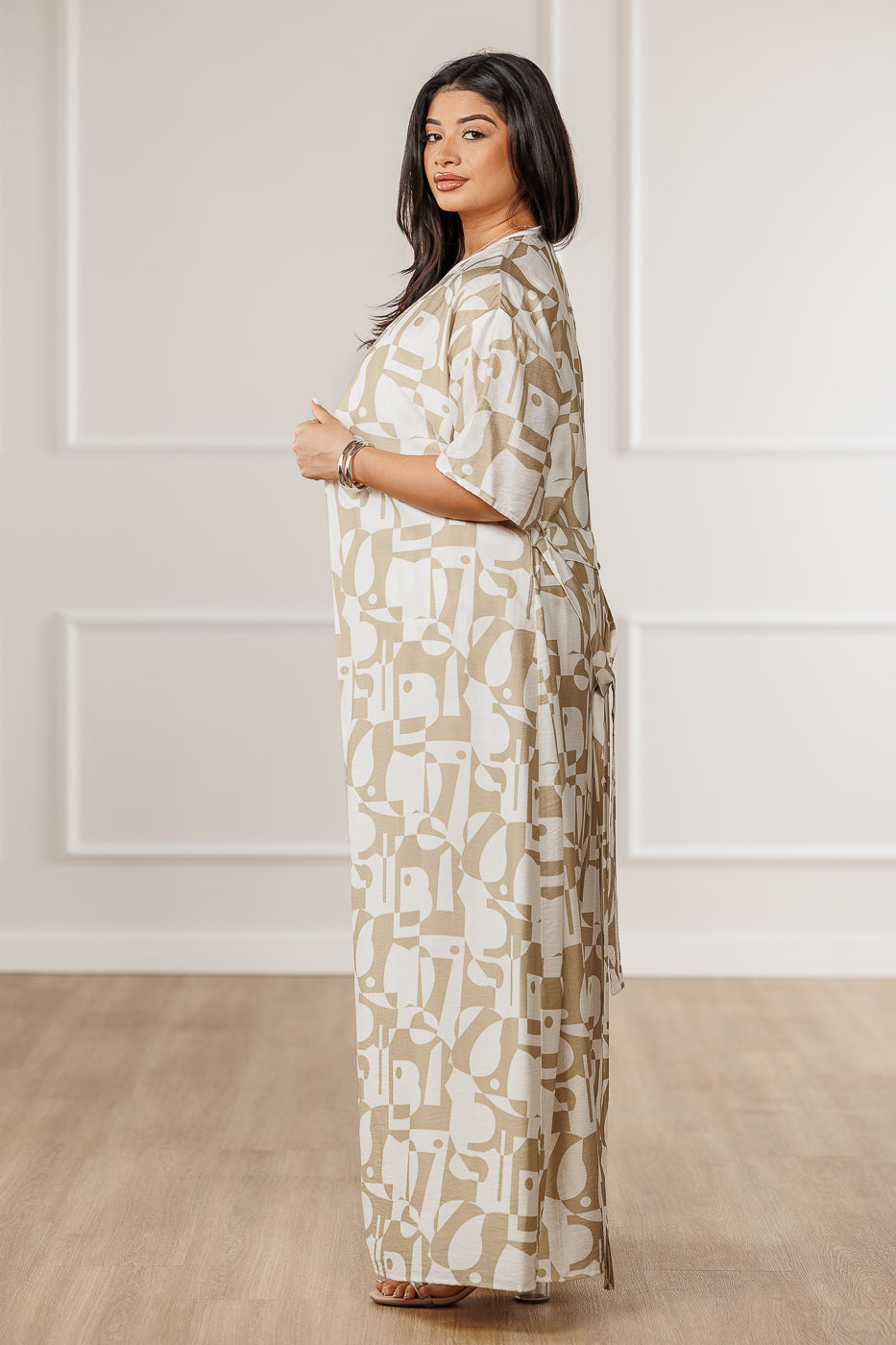 FINAL SALE - Veronica Kimono Duster - Khaki
