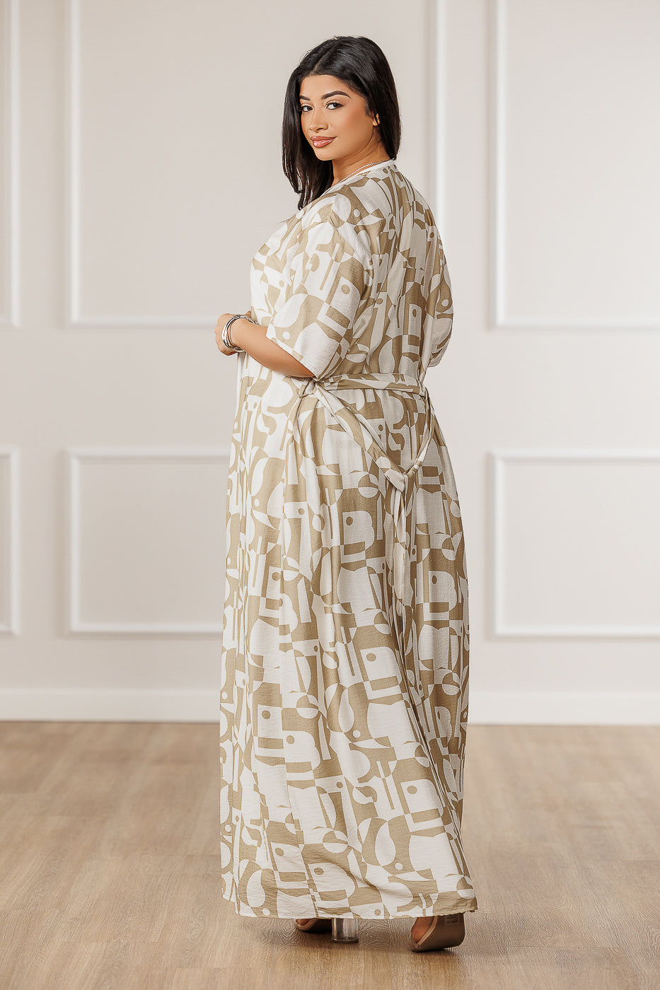 FINAL SALE - Veronica Kimono Duster - Khaki