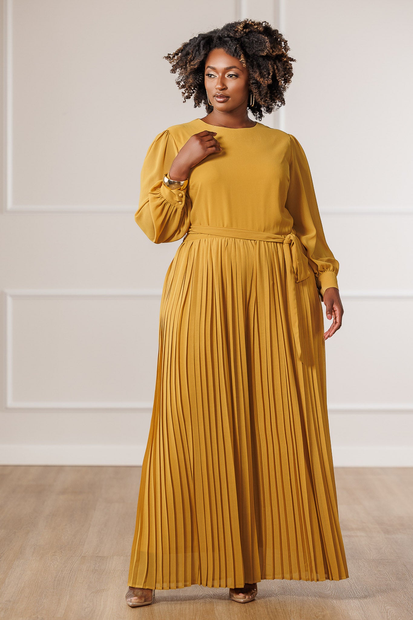 Tiffany Pleated Jumpsuit