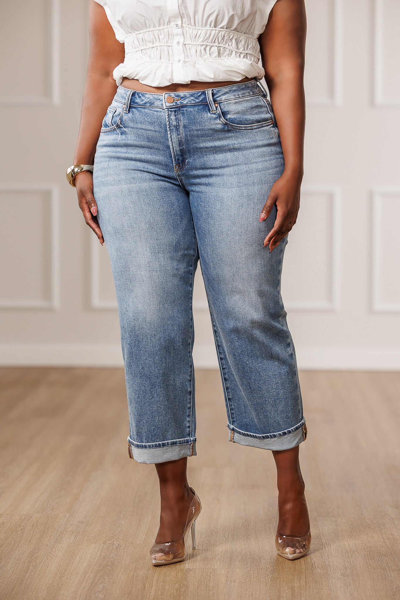 Marcie Boyfriend Ankle Jeans