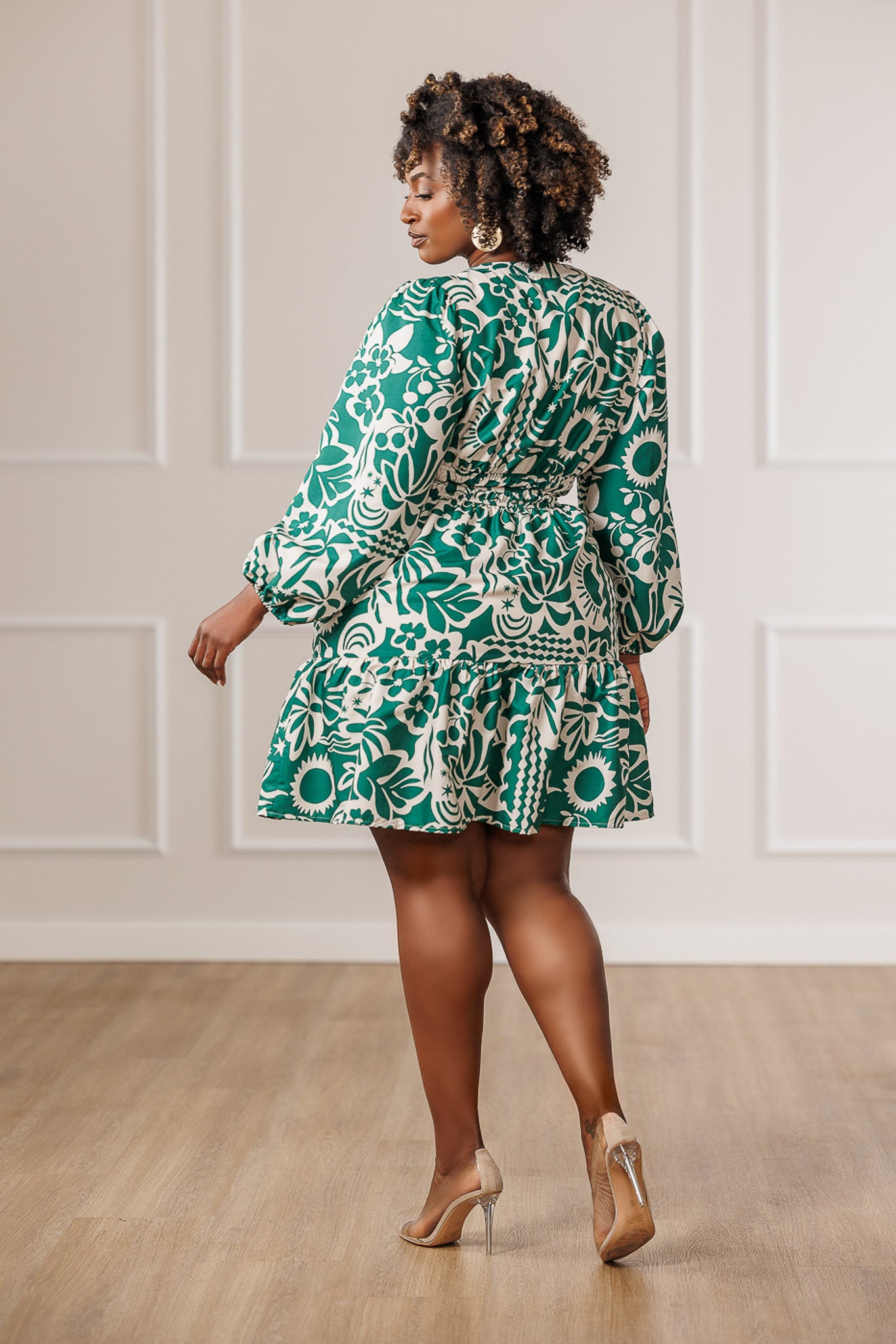 Nava Floral Tiered Dress