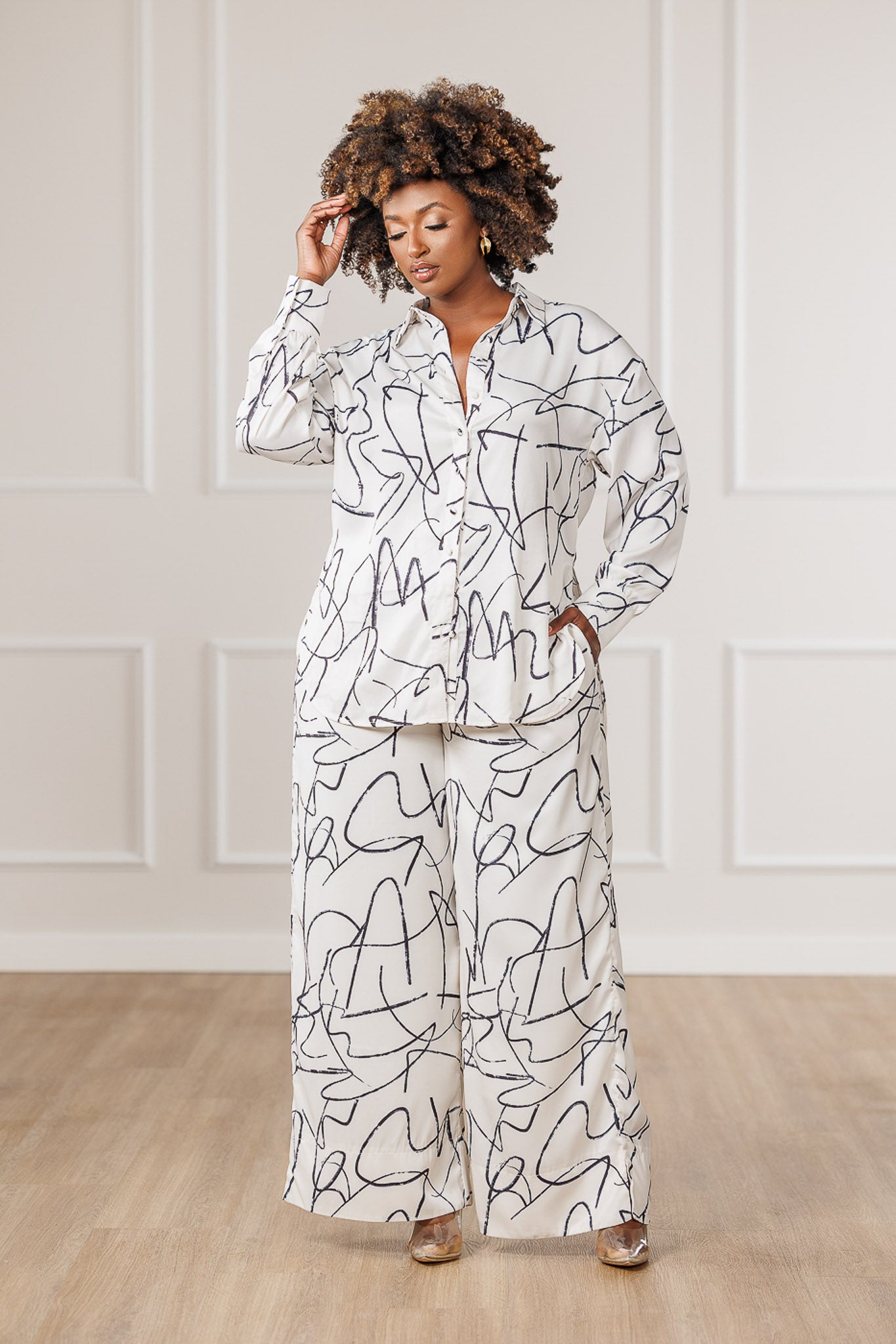 Kade Oversized Button Up Shirt