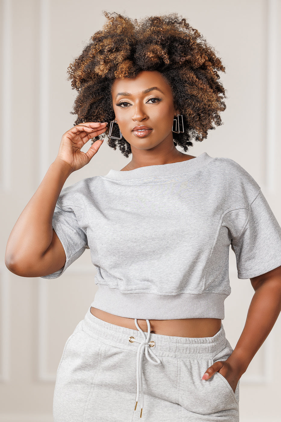 Ava Front Slit Maxi Skirt - Heather Grey – J. Brooks Boutique