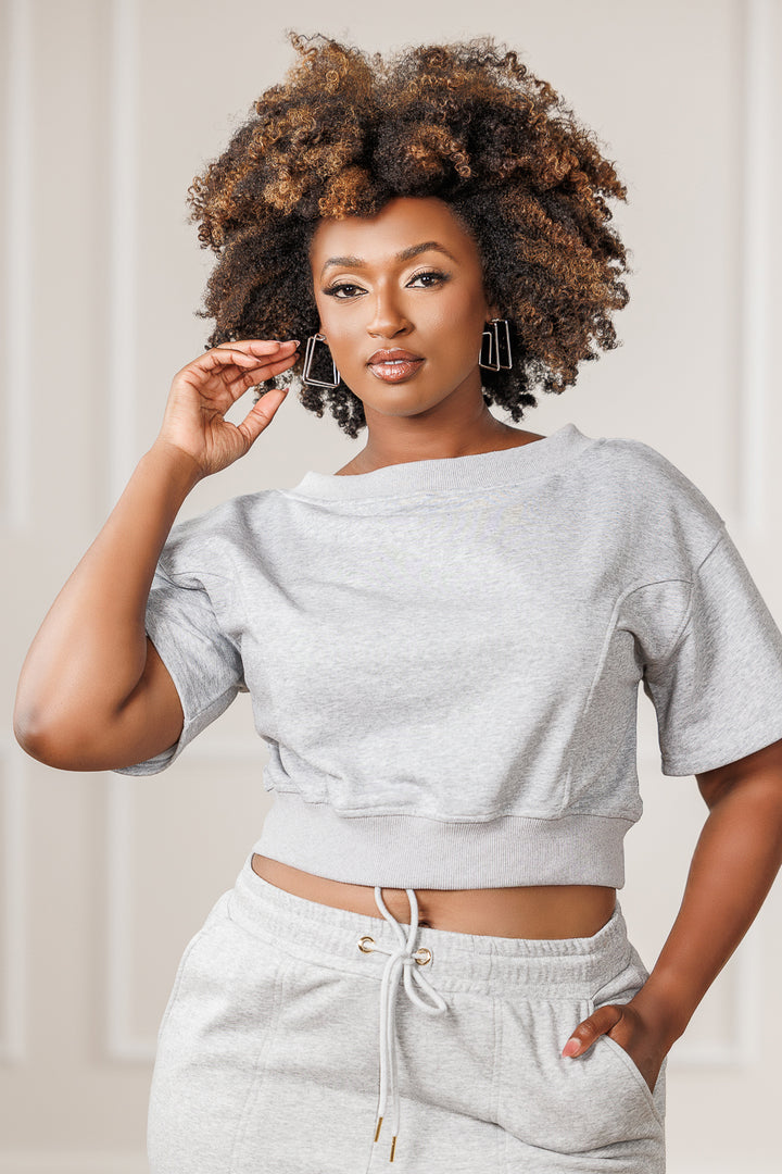 【NERDY】 Women's lace sweatshirt set /追跡付 NERDY(ノルディ)のレディース セットアップ 人気アイテム