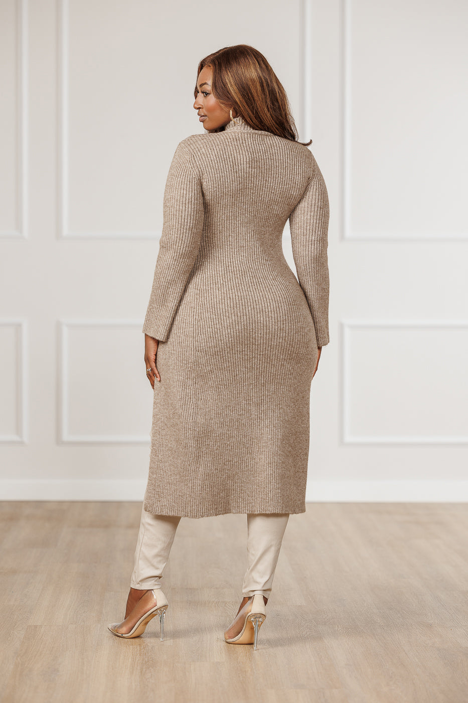 Denali Button Detail Sweater - Desert