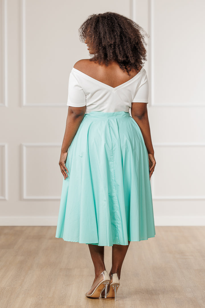 FOXEY Skirt “Sheer Circular “40 44444 Skirt 