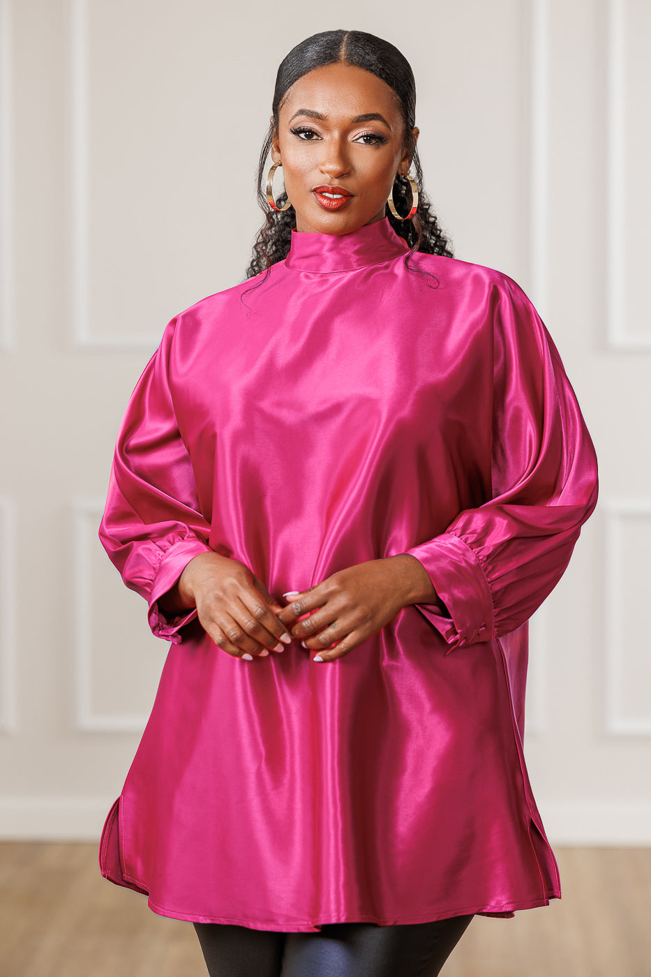 売れ筋商品|||２４セブンコンフォート カットソー トップス レディース Petite V-Neck Knot Front Kimono Sleeve Top Pink 楽天市場】24セブンコンフォート レディース カットソー