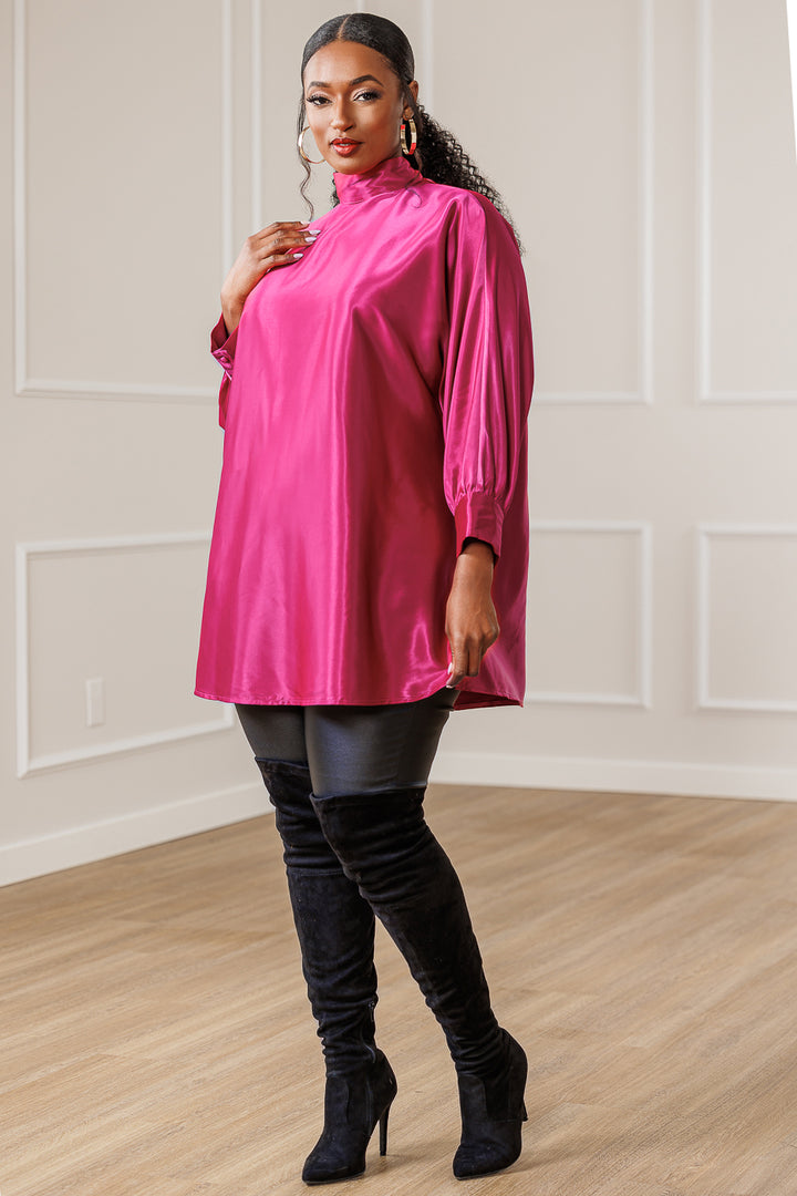 売れ筋商品|||２４セブンコンフォート カットソー トップス レディース Petite V-Neck Knot Front Kimono Sleeve Top Pink 送料無料】 24セブンコンフォート レディース シャツ トップス