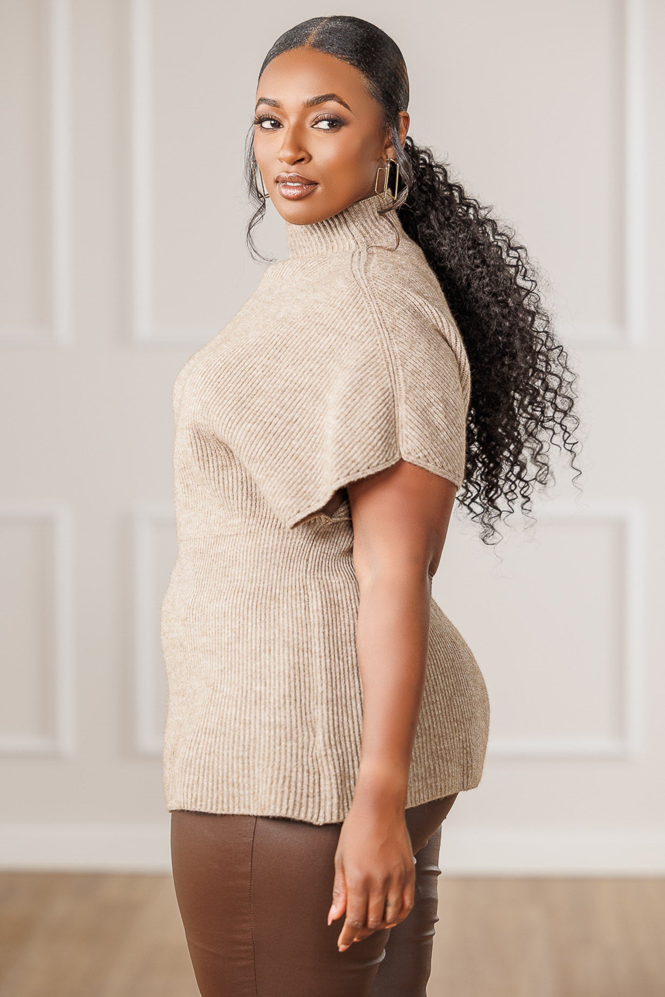Rune Kimono Sweater - Desert