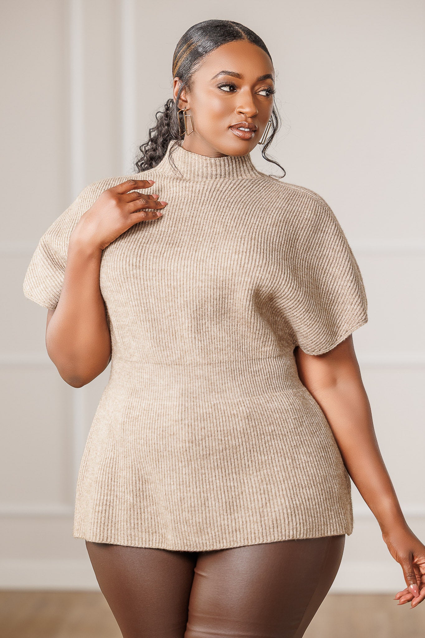 Rune Kimono Sweater - Desert